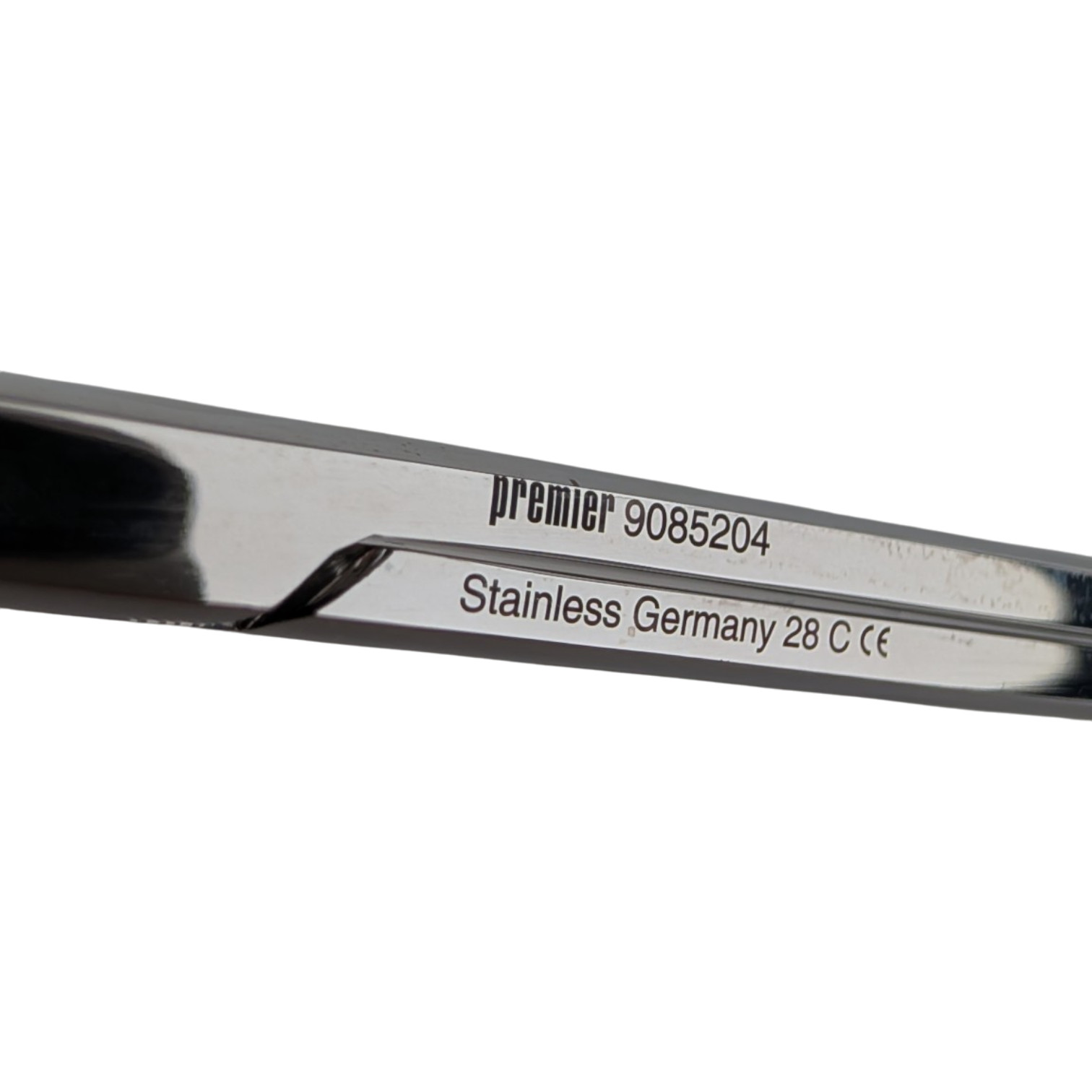 Premier 9085204 Iris Tissue Scissors Curved Delicate 4.5in Stainless Germany