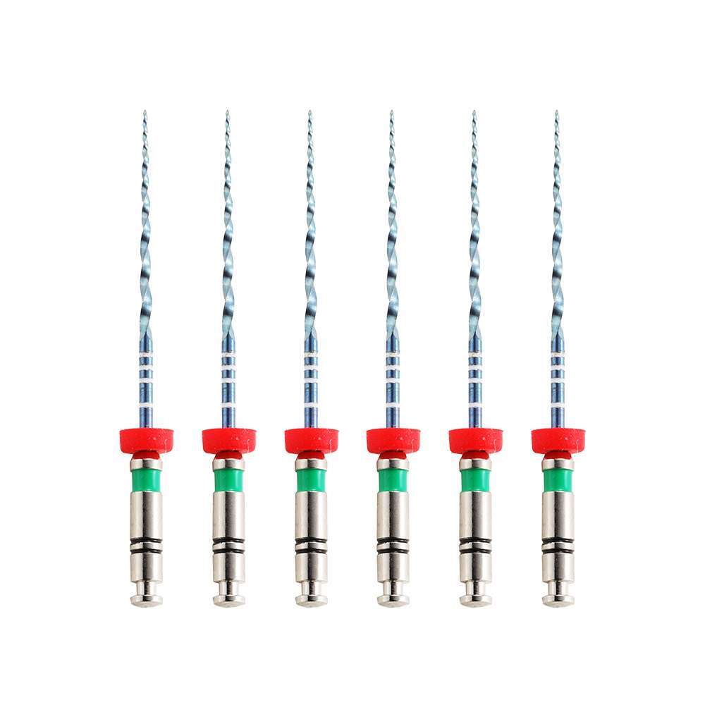 Vakker V Blue 21mm Taper 04 #35 NiTi Rotary Engine Files, 6/Pk