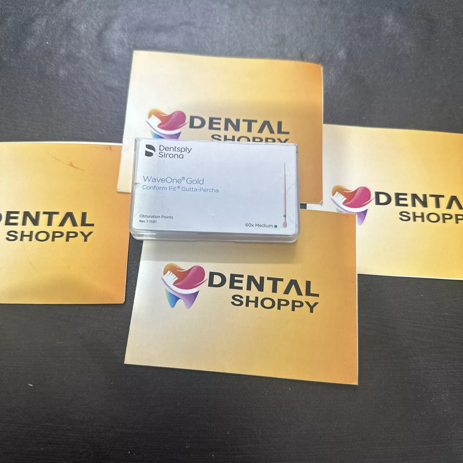 WaveOne Gold Conform Fit Gutta Percha by Dentsply (All sizes) (60/pack)