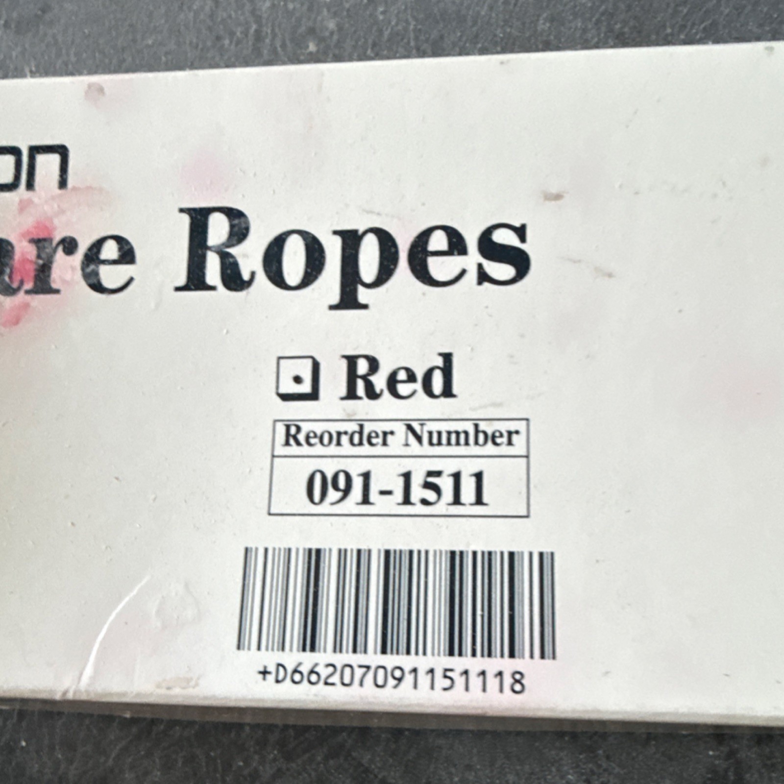 Patterson Wax Square Ropes White & Red Dental Laboratory Dentistry 55 Strips