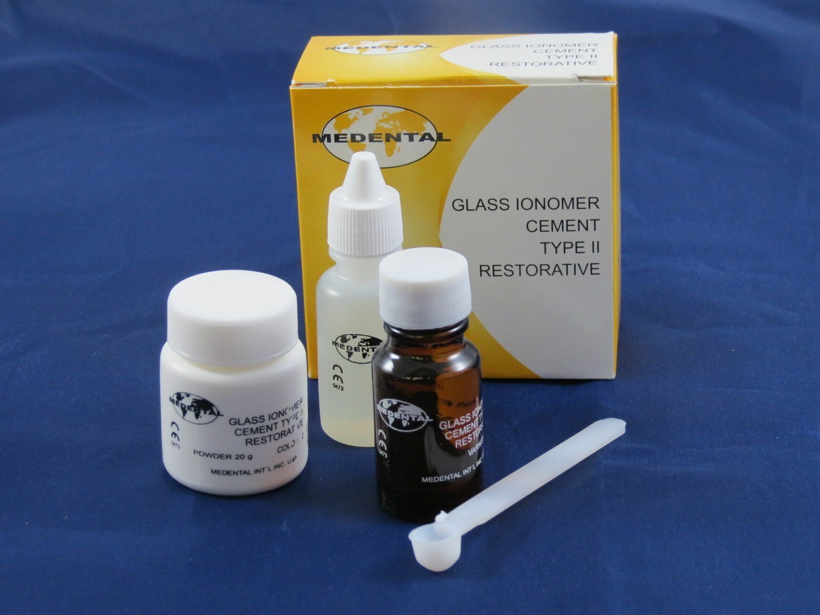 Glass Ionomer Self Cure Type II Restorative #22 Cement Kit MEDENTAL