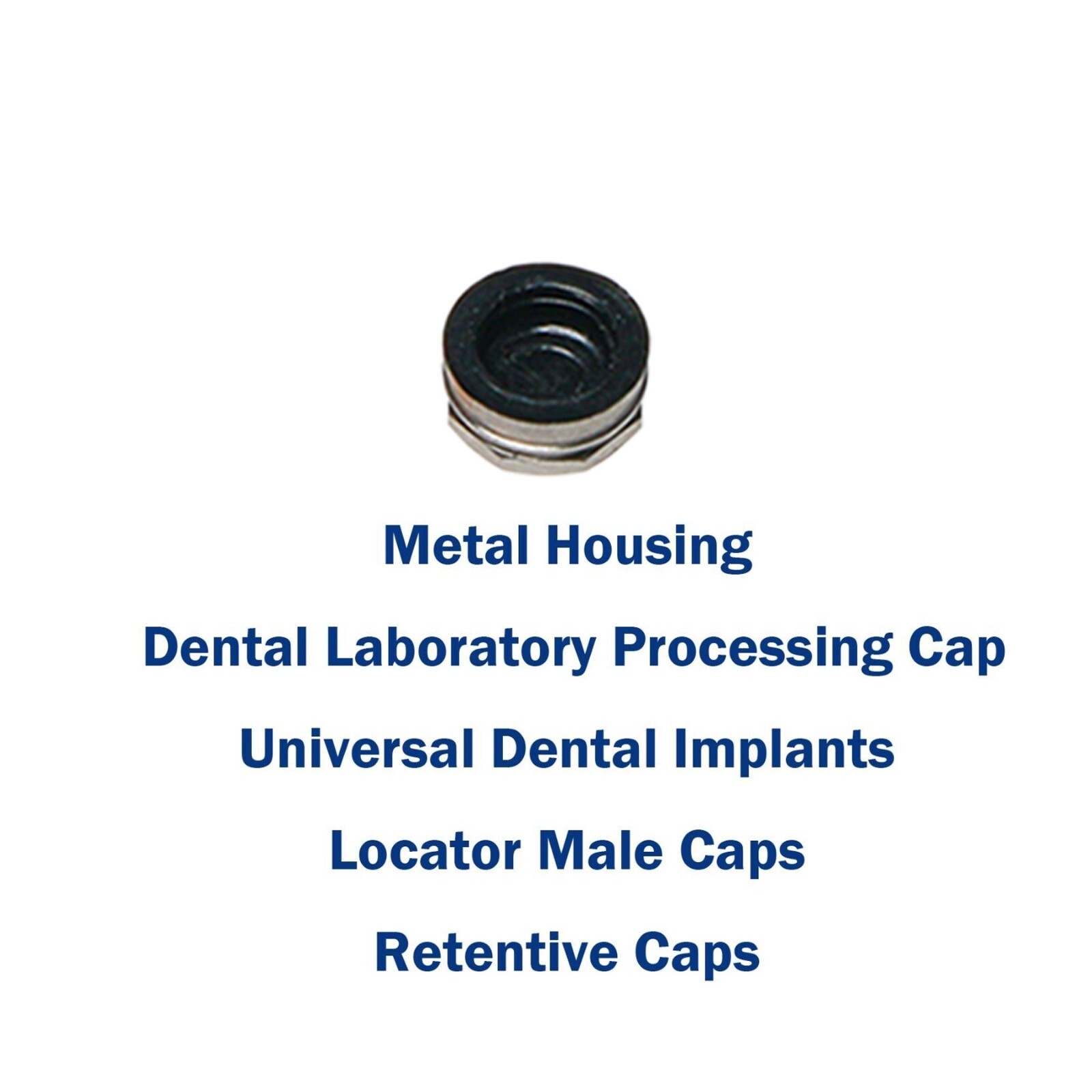 US Universal Implant Retention Caps Set Locat0r Core Insertion Extraction Tool