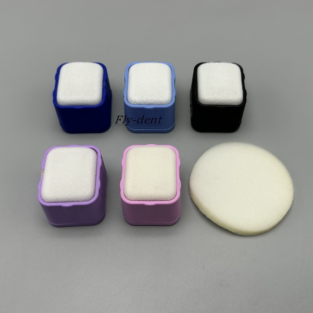 Dental Endo Endodontic Files Clean Stand Cleaning Sponge Root Canal File Holder