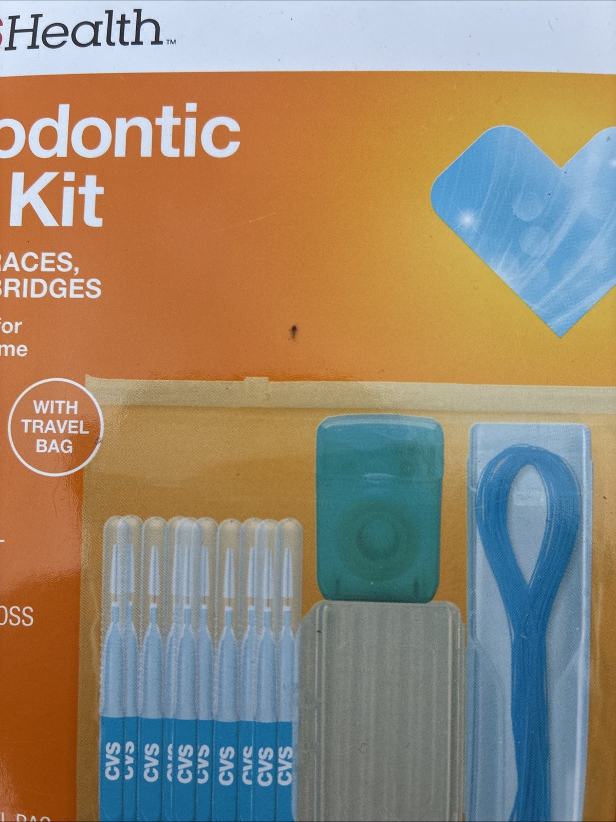 CVS ORTHODONTIC CARE KIT FOR BRACES, IMPLANTS, BRIDGES – NEW IN BOX