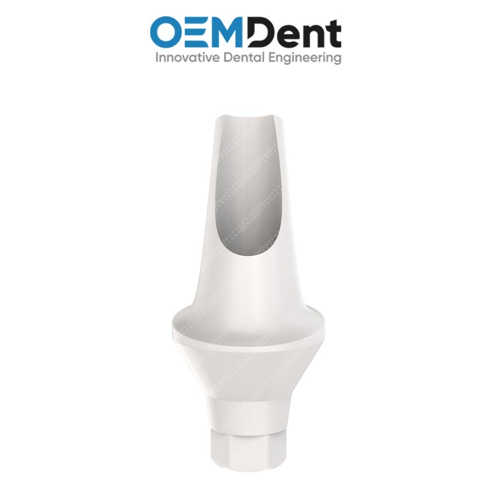 Peek Temporary Anatomic Angled Prosthetics 15° Compatible DSI® RP Conical