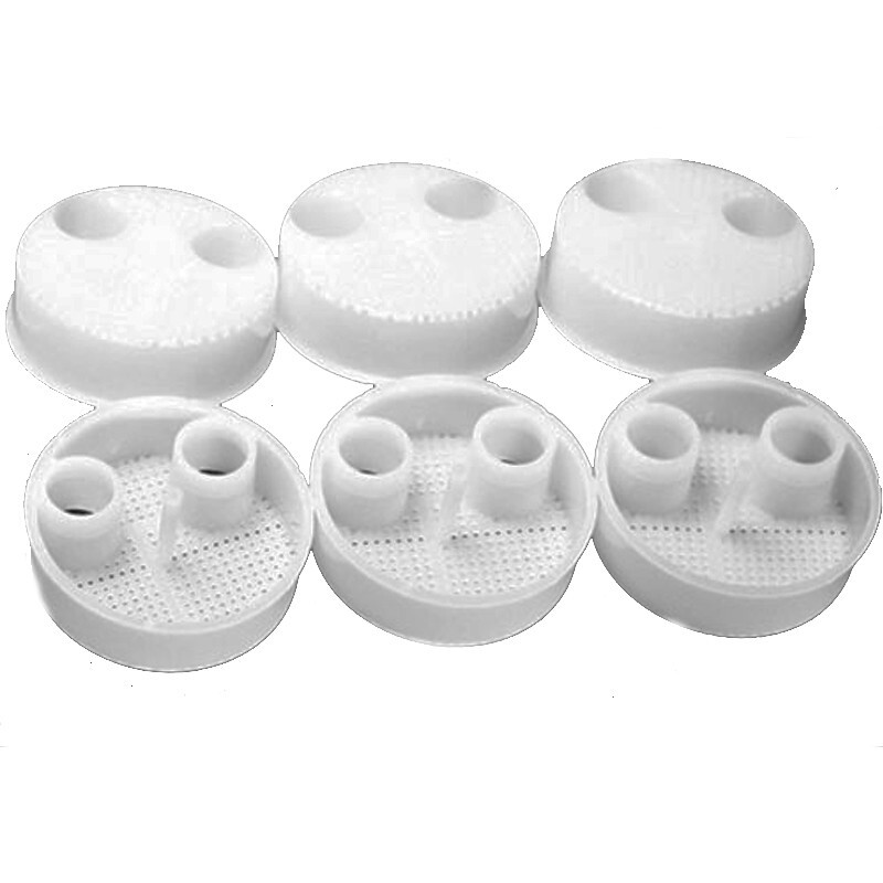Plasdent Screen-4-Vac 1-7/8″ Disposable Evacuation Screens #5503 – Clear, 144/Bx