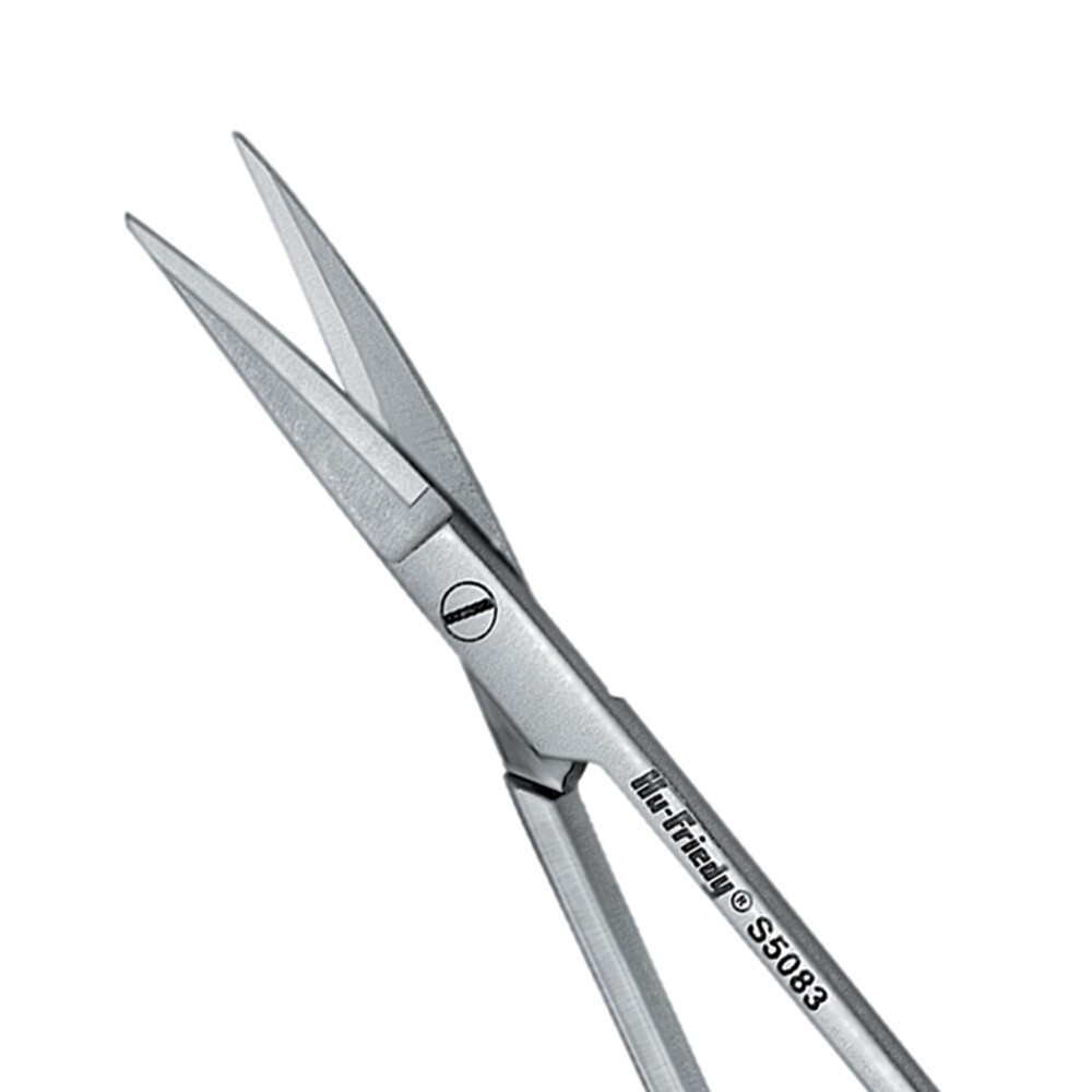 HU FRIEDY SCISSORS IRIS #5083 ANGLED, PERMASHARP 11,5CM