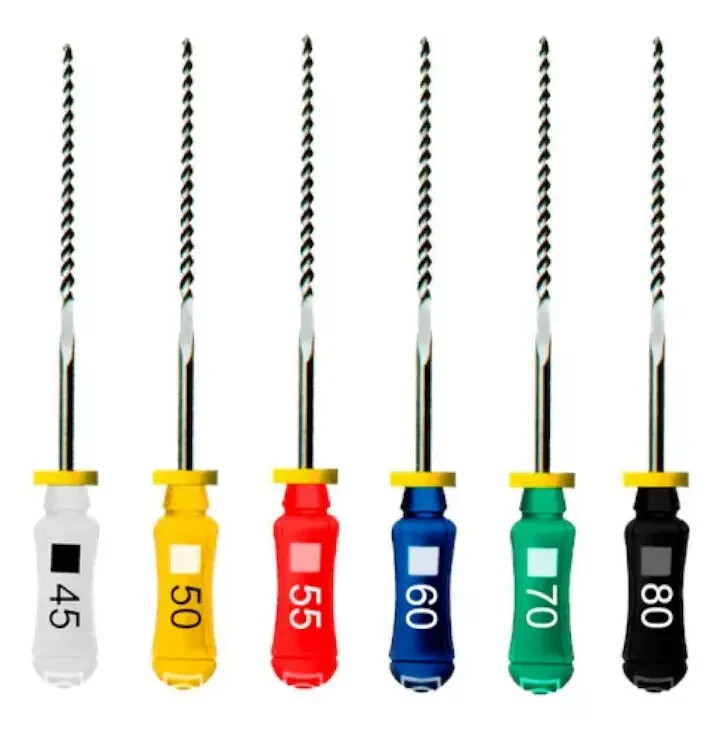 Dentsply Maillefer READY STEEL K-Files 21mm/25mm/31mm, All Sizes-6 Files/pack