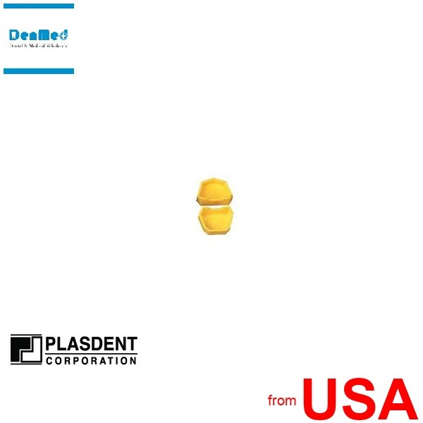 PLASDENT Small Model Formers-#MF-S-Color: YELLOW-3 Pcs Upper & 3 Pcs Lo 001-MF-S