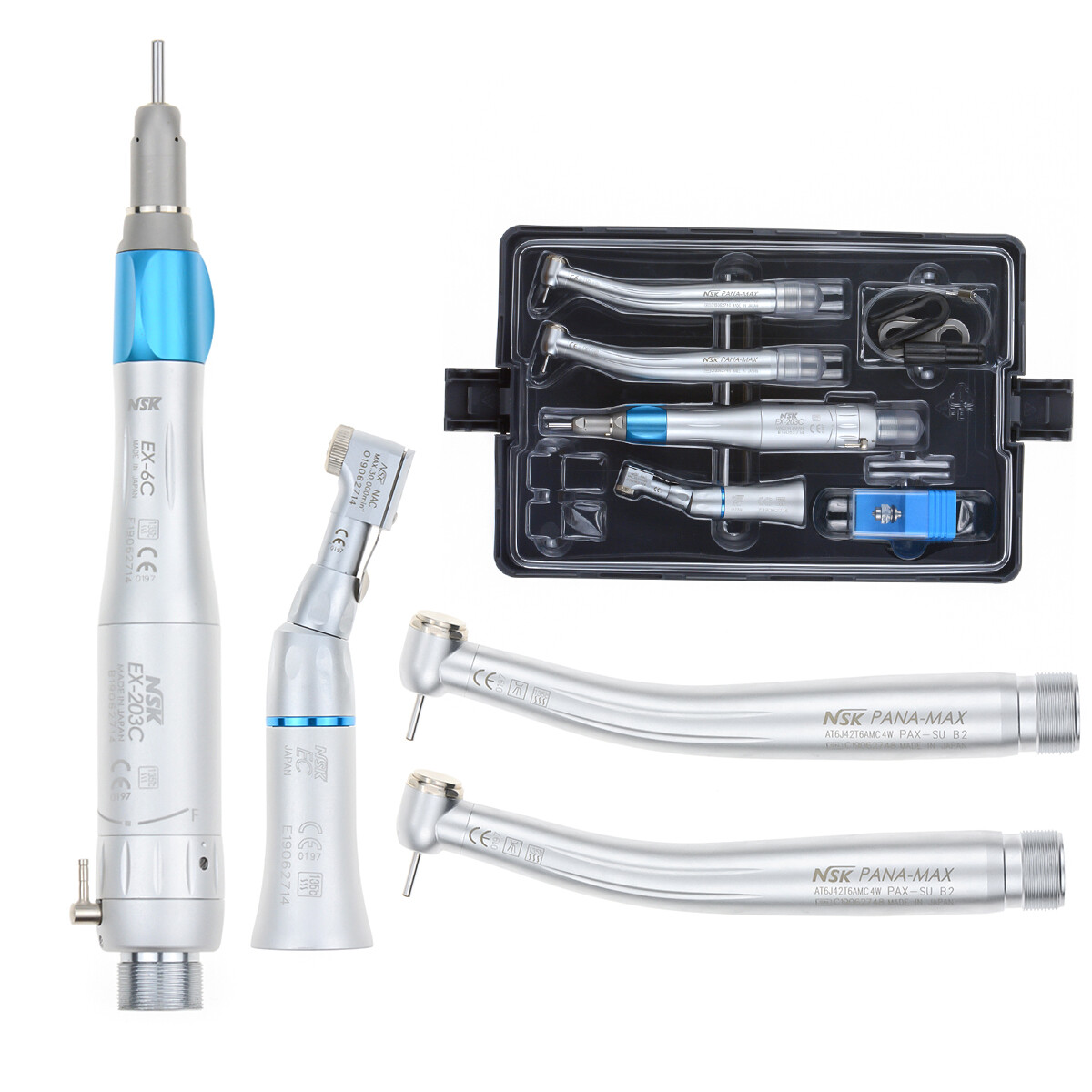 Dental Mobile Unit GU-P209 Strong Suction+Scaler+Curing Light+NSK Handpieces 4H