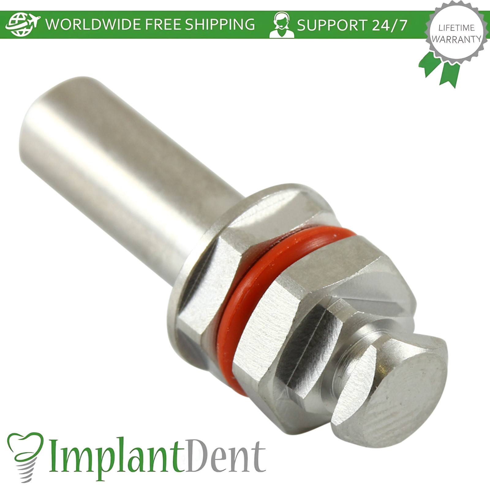 Dental OPIB Flexible Neck One Piece Titanium Fixture Set Immediate Loading