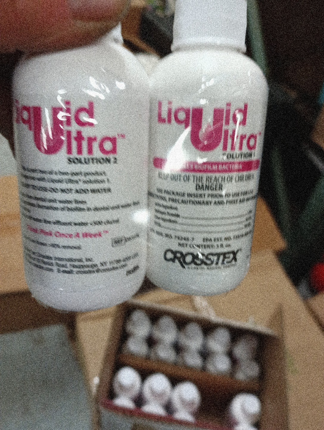 5 Sets Of Crosstex Liquid Ultra, Solutions 1 and 2, 3oz Each, Exp 12/26