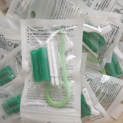 10Packs Dental Aligner Chewies Clear Tray Retainer Seater Retriever Take Off