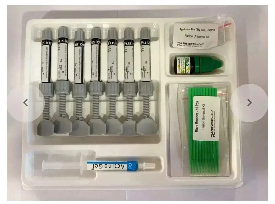 Dental Universal Universal Nano Hybrid Composite kit Fusion Universal (FREE SHIP