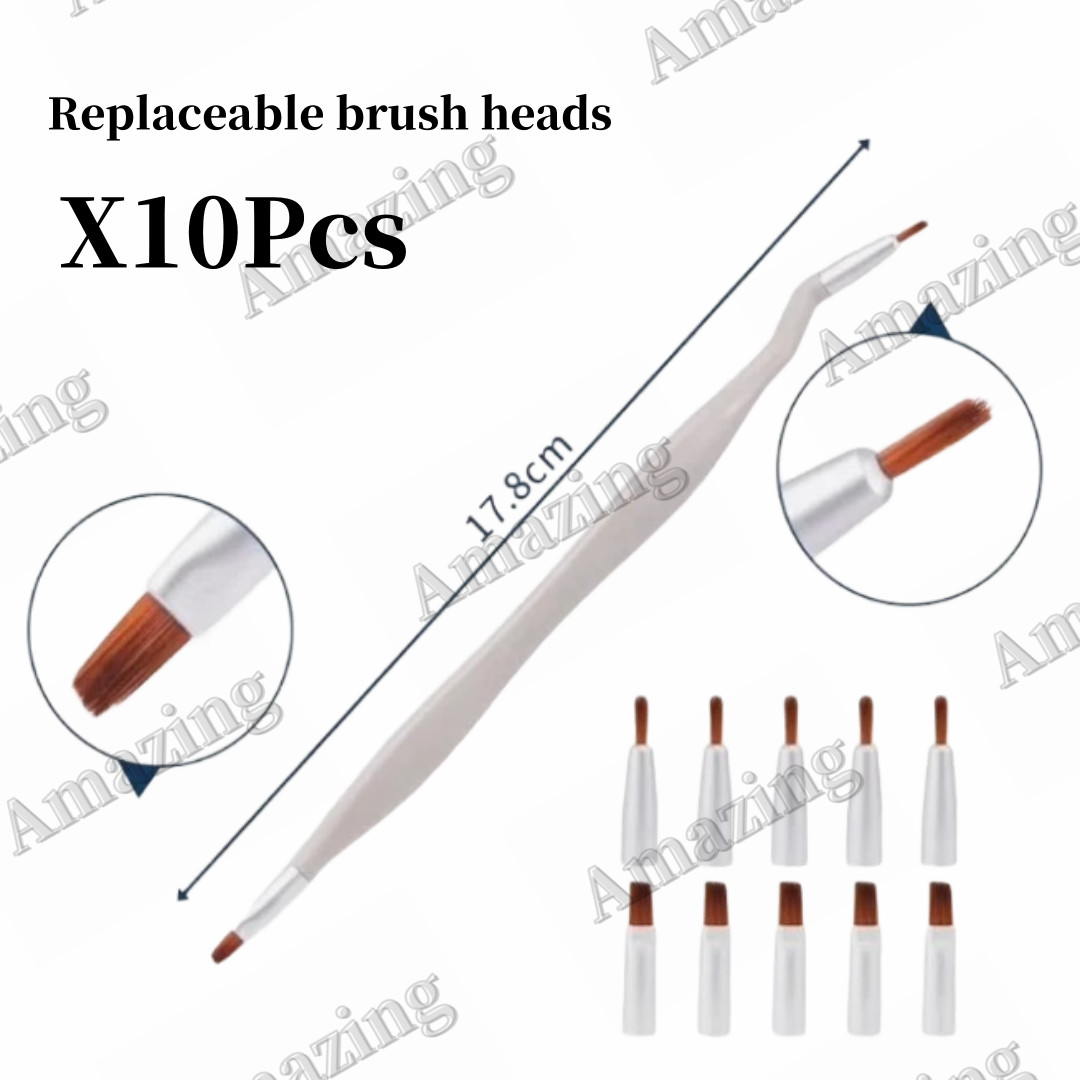 Dental Resin Shaping Brush Replaceable Brushes Clinical Restoration Micro Brush