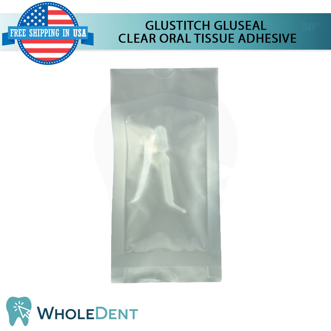 Glustitch Gluseal Clear Oral Regular Viscosity Tissue Adhesive