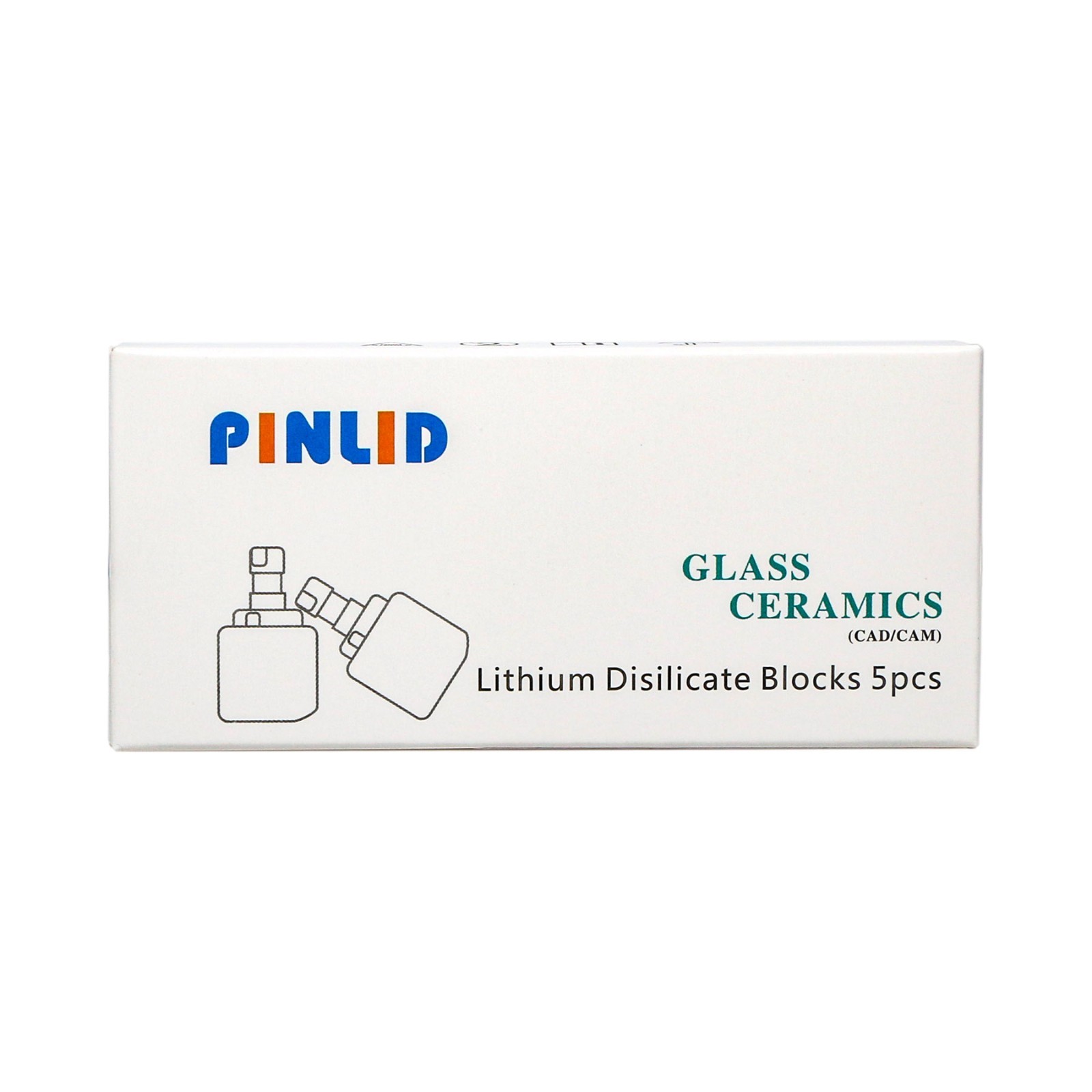 US C14 HT/MT/LT Lithium Disilicate Ceramic Multi Boxes For CEREC Dental Milling