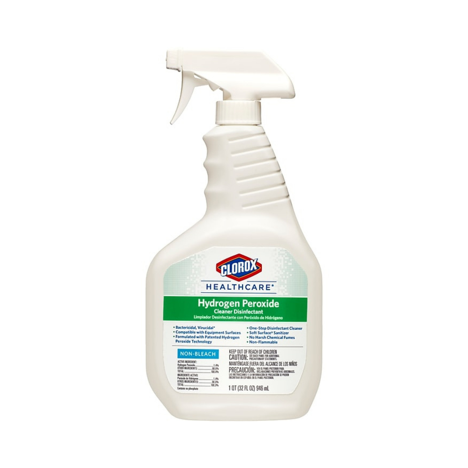 Clorox 30828 Hydrogen Peroxide Disinfectant Spray Bottle 32oz