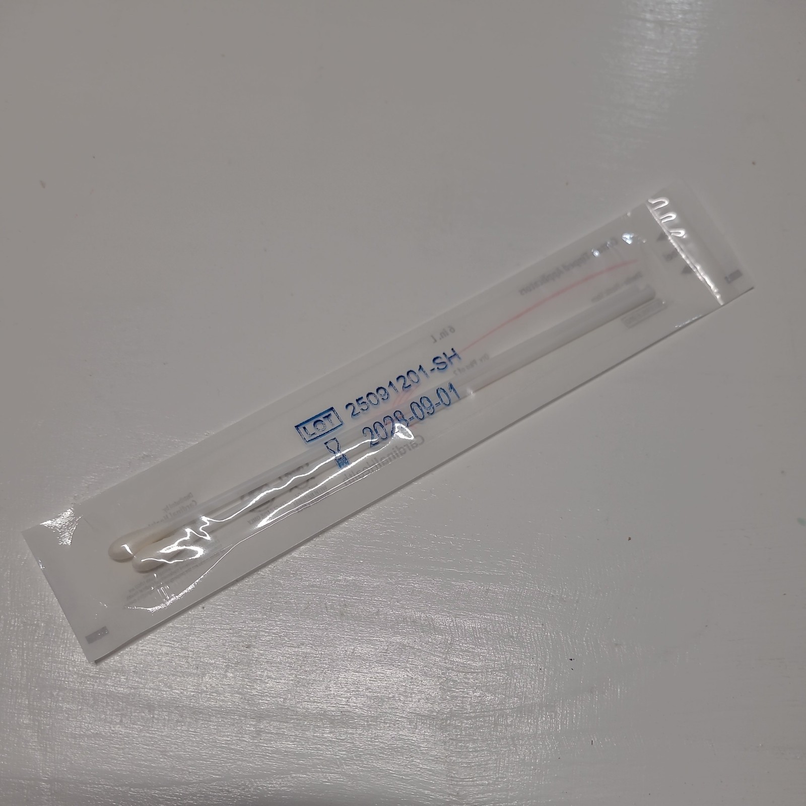 Cardinal Cotton Tipped Applicator Shaft Single End Tip Cotton Tip Shaft, 100 pk