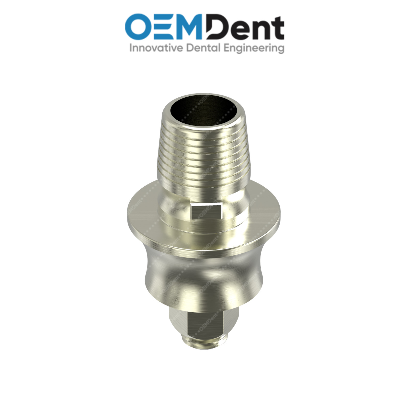 10x Titanium Ti-Base Anti-Rotation WP Ø5.7mm MIS® Compatible Int Hex 2.45mm