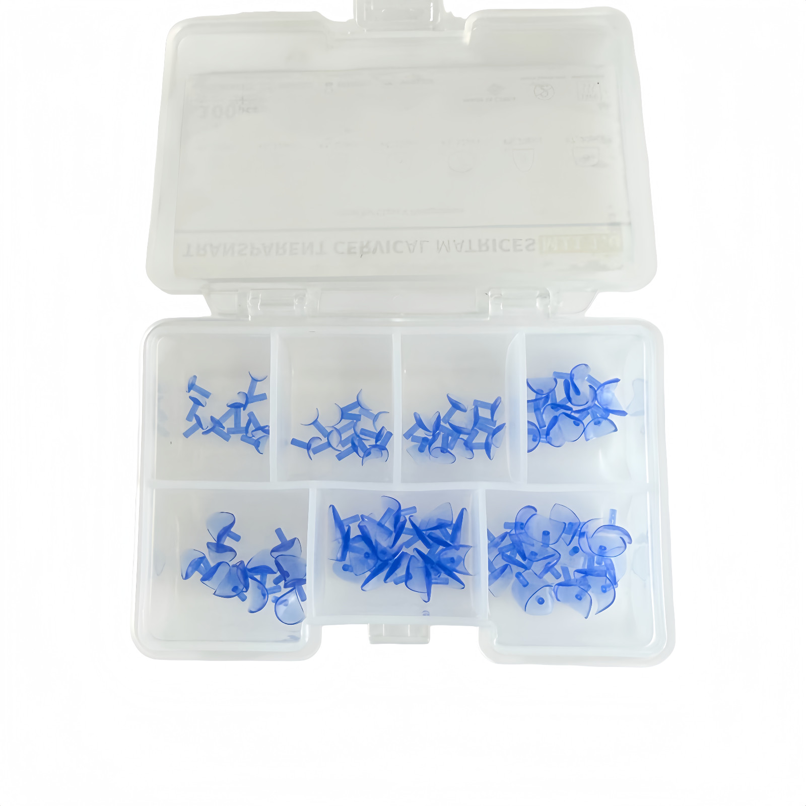Dental Blue Transparent Clear Cervical Matrices Kit for Composite Restoration