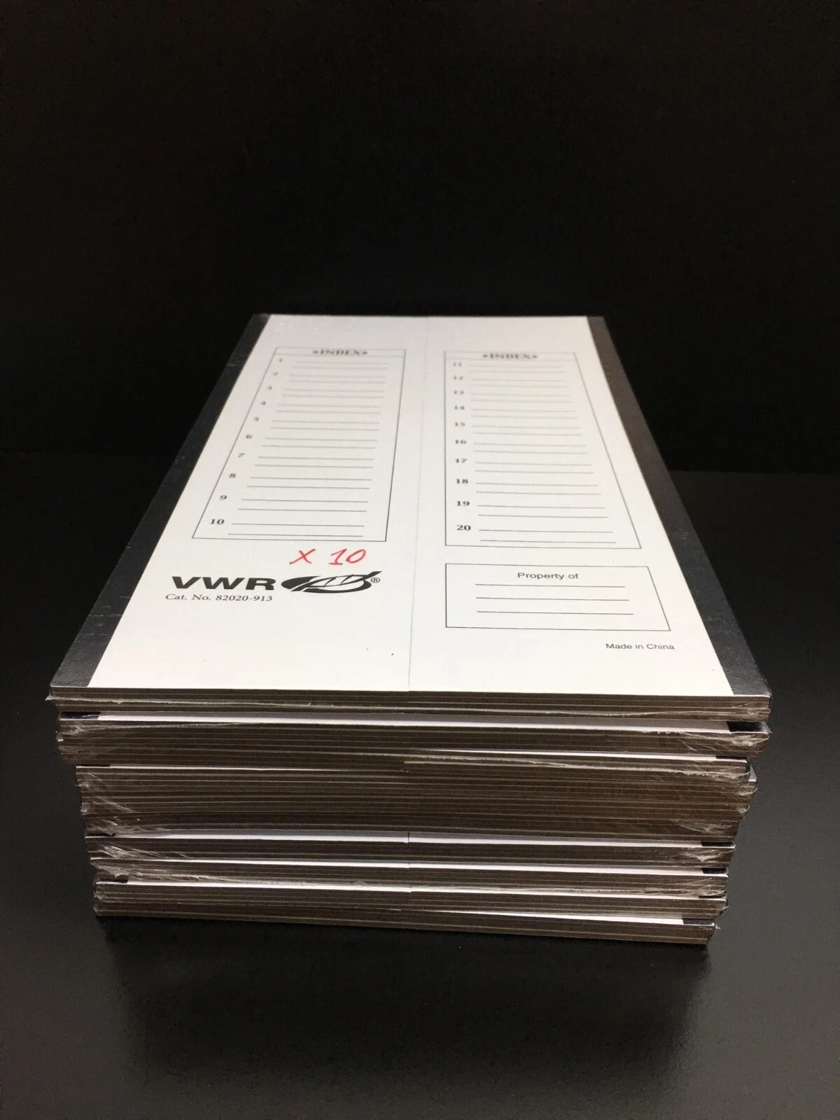 VWR Cat No 82020-913 Micro Slide Trays Cardboard Lot 10 Pieces