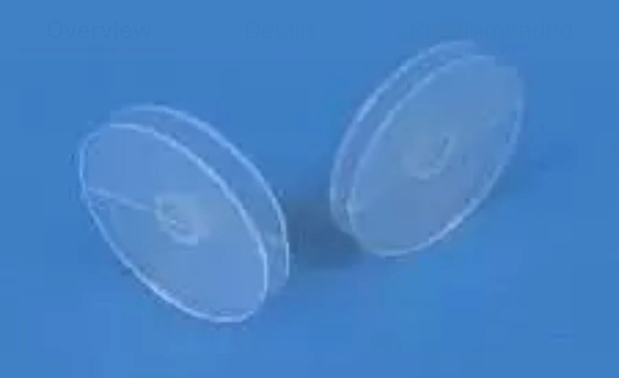 Medical Silicone Nasal Septal Button Sterilized, 30mm. Pack of (5 Pair)