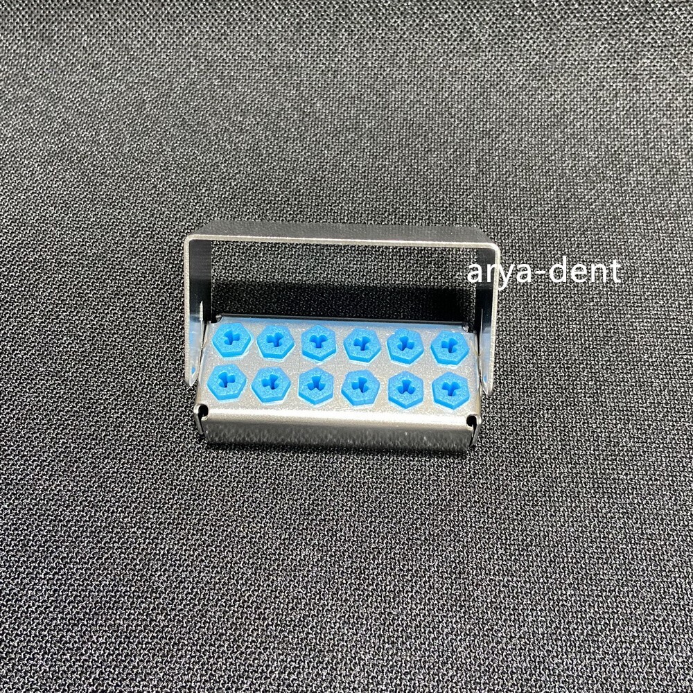 8/12/30 Hole Dental Implant Drills Organizer Holder File Bur Sterilizer Case Box