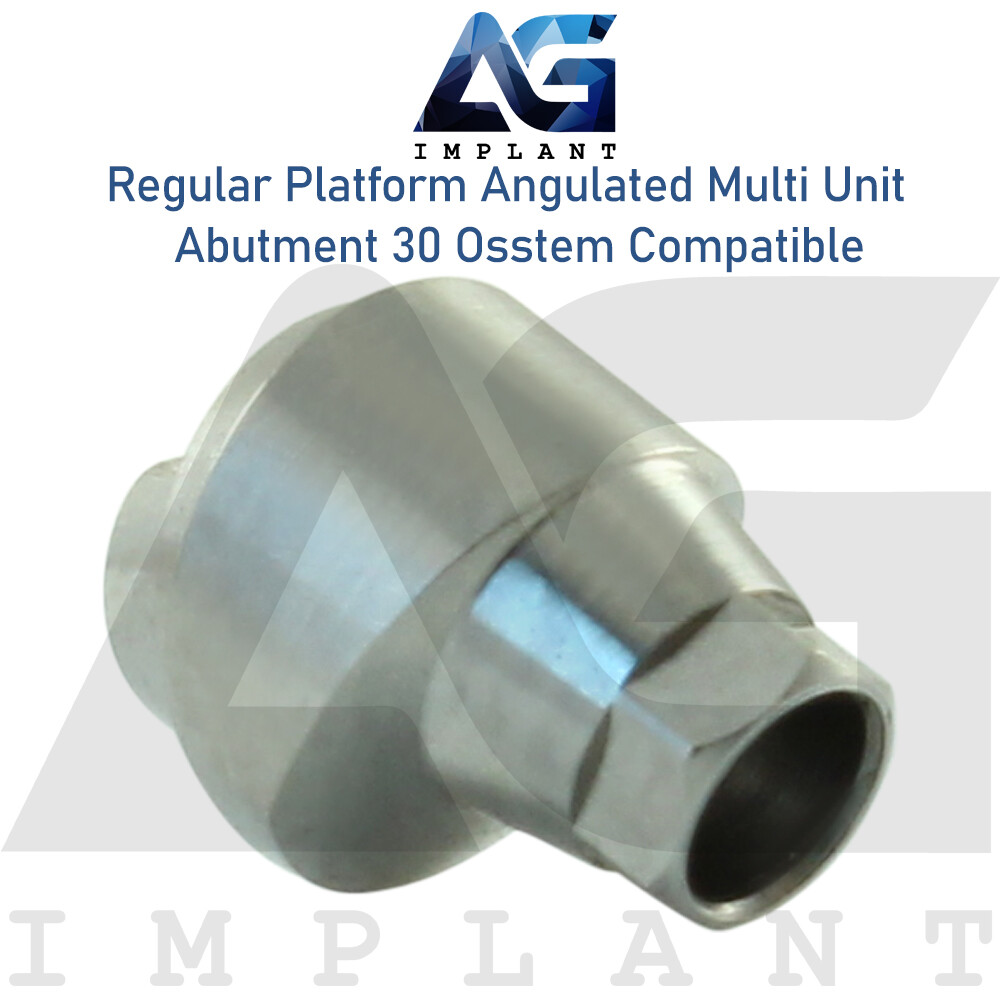 Angled Multi Unit 30° Titanium Fit Regular Platform Prosthetic Osstem® TS Hex