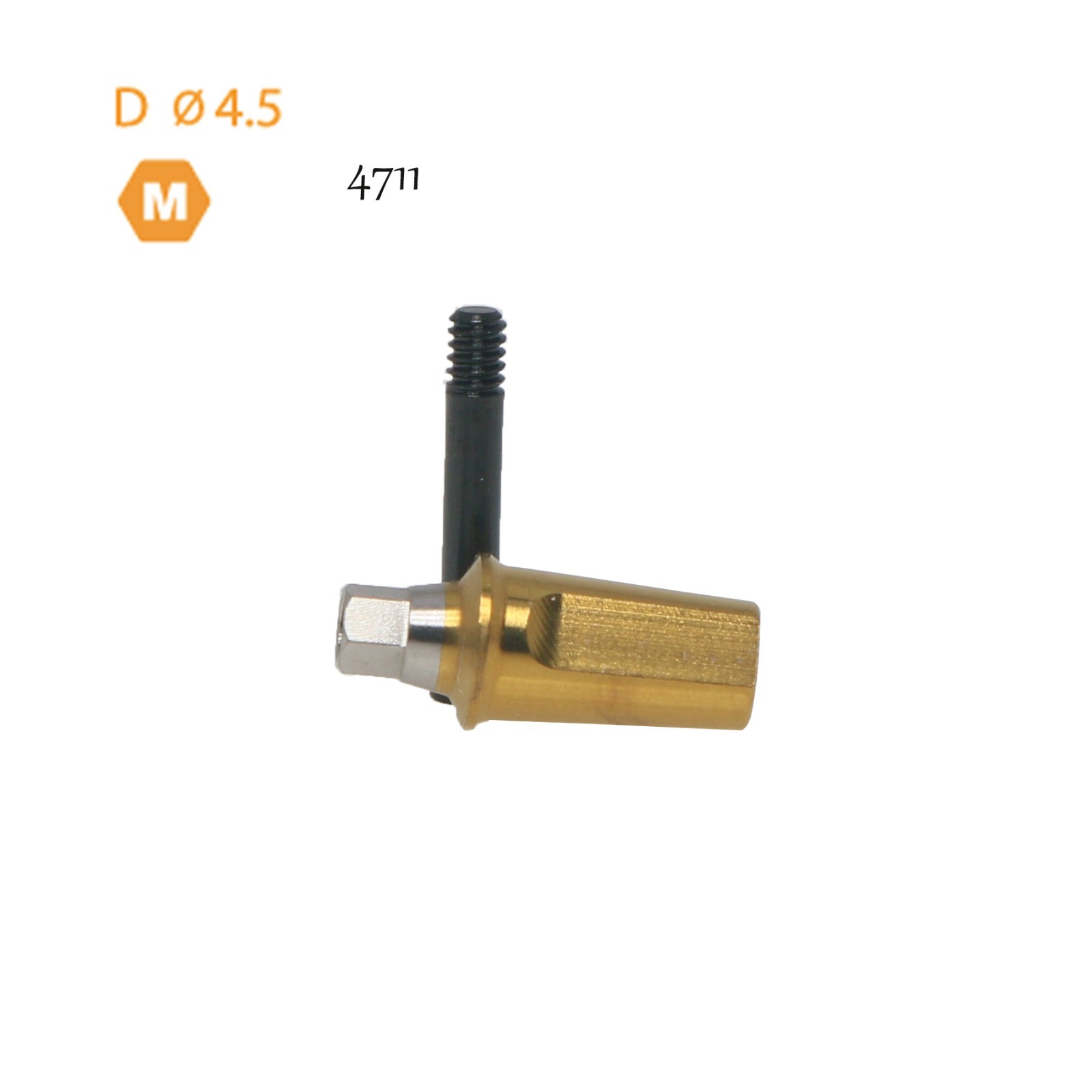 US Dental Mini Straight Titanium Abutment Transfer Abutment Fit Osstem Hiossen