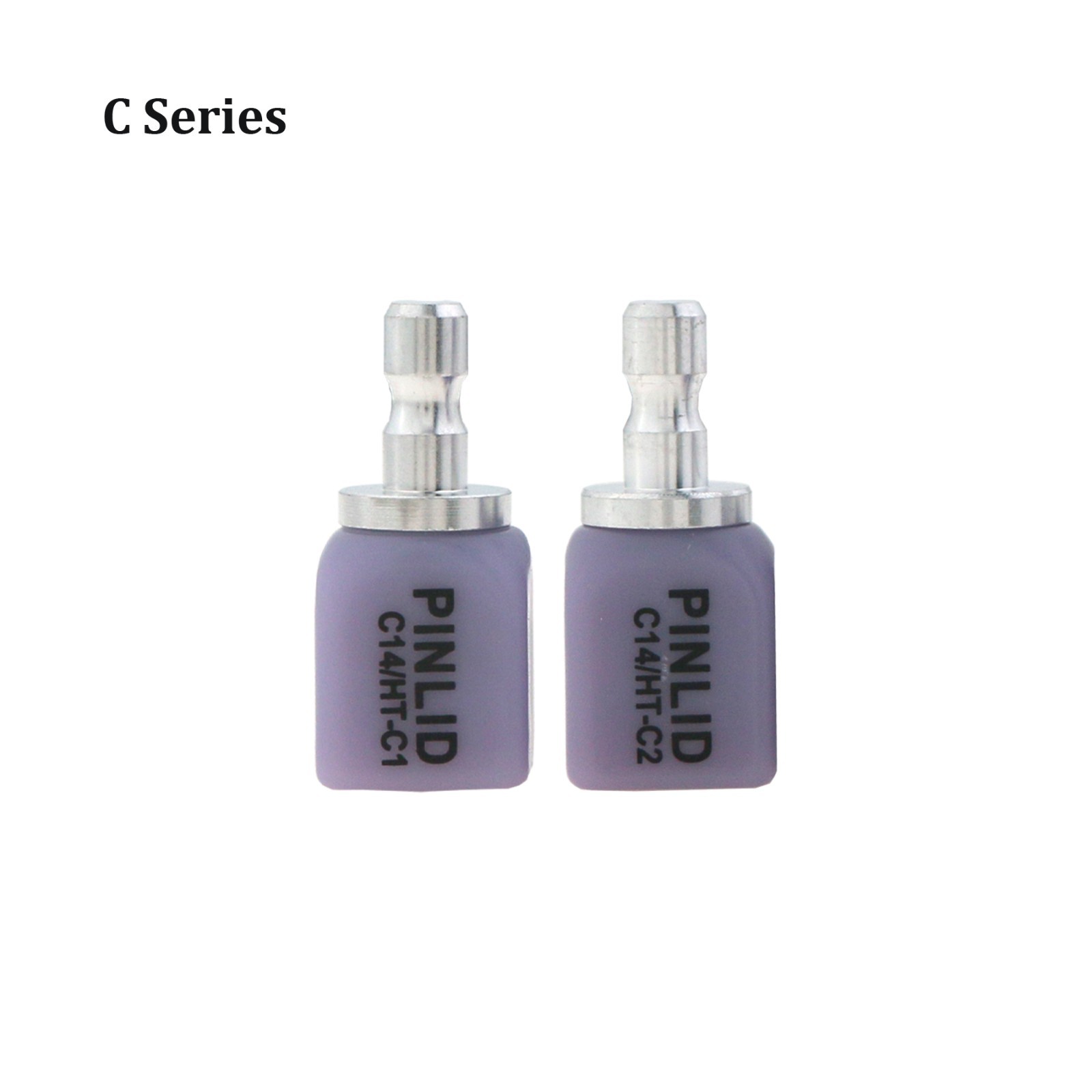 C14 HT/LT Dental Glass Ceramic Lithium Dislicate Emax CAD/CAM Cerec Blocks 5Pcs