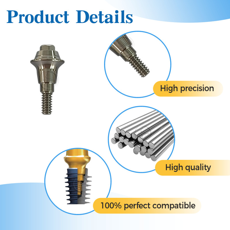 MU Abutment Straight Multi unit for Neodent GM compatible 4-20Pcs