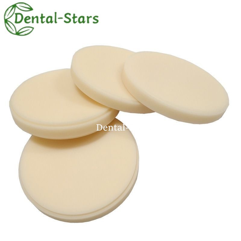 98mm Dental Multilayer Pmma Block Round Resin Disc Thick 12-25mm A1/A2/A3 Colors