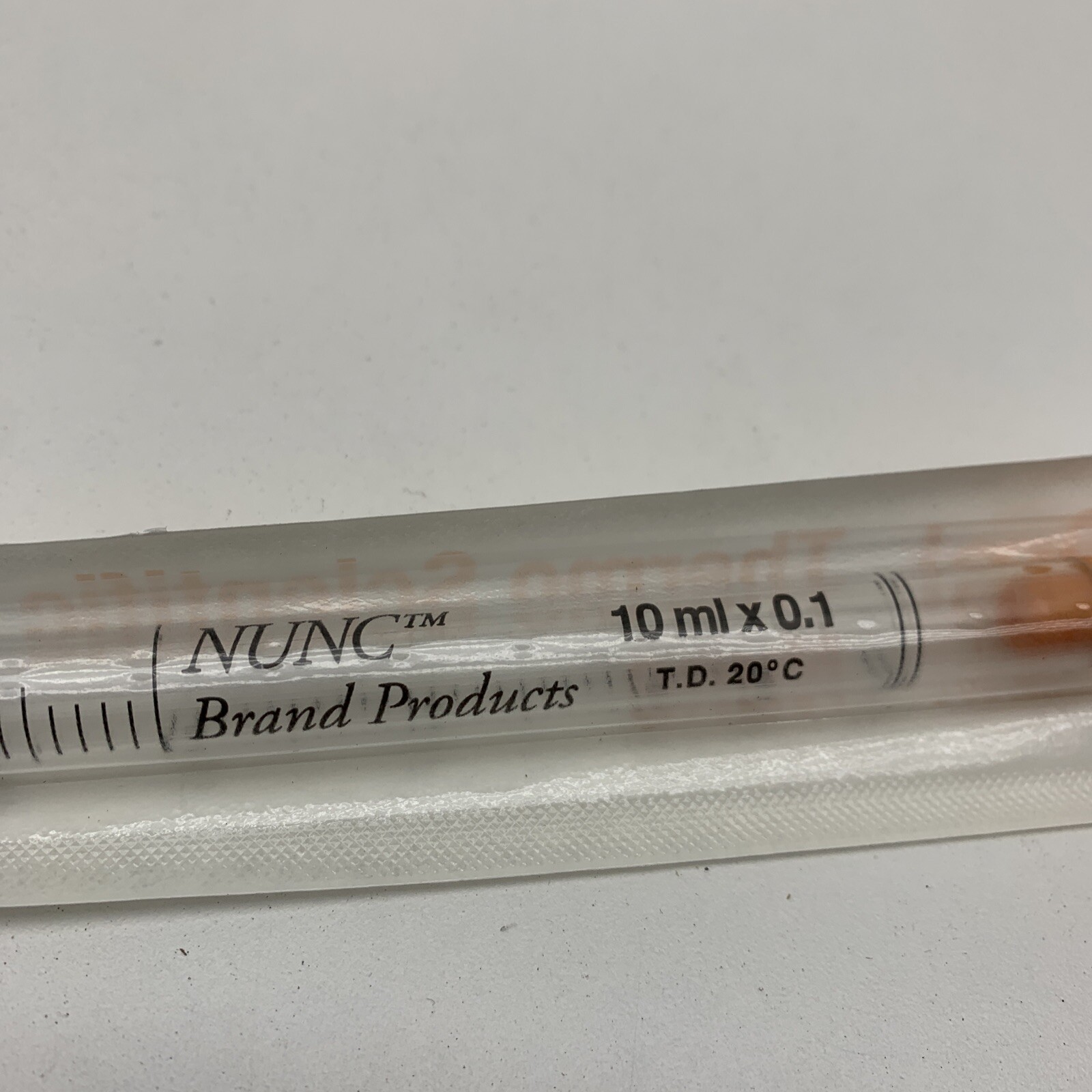 Lot of (125) Thermo 170356 Nunc Serological Pipette 10mL x 0.1 ~~EXPIRED~~