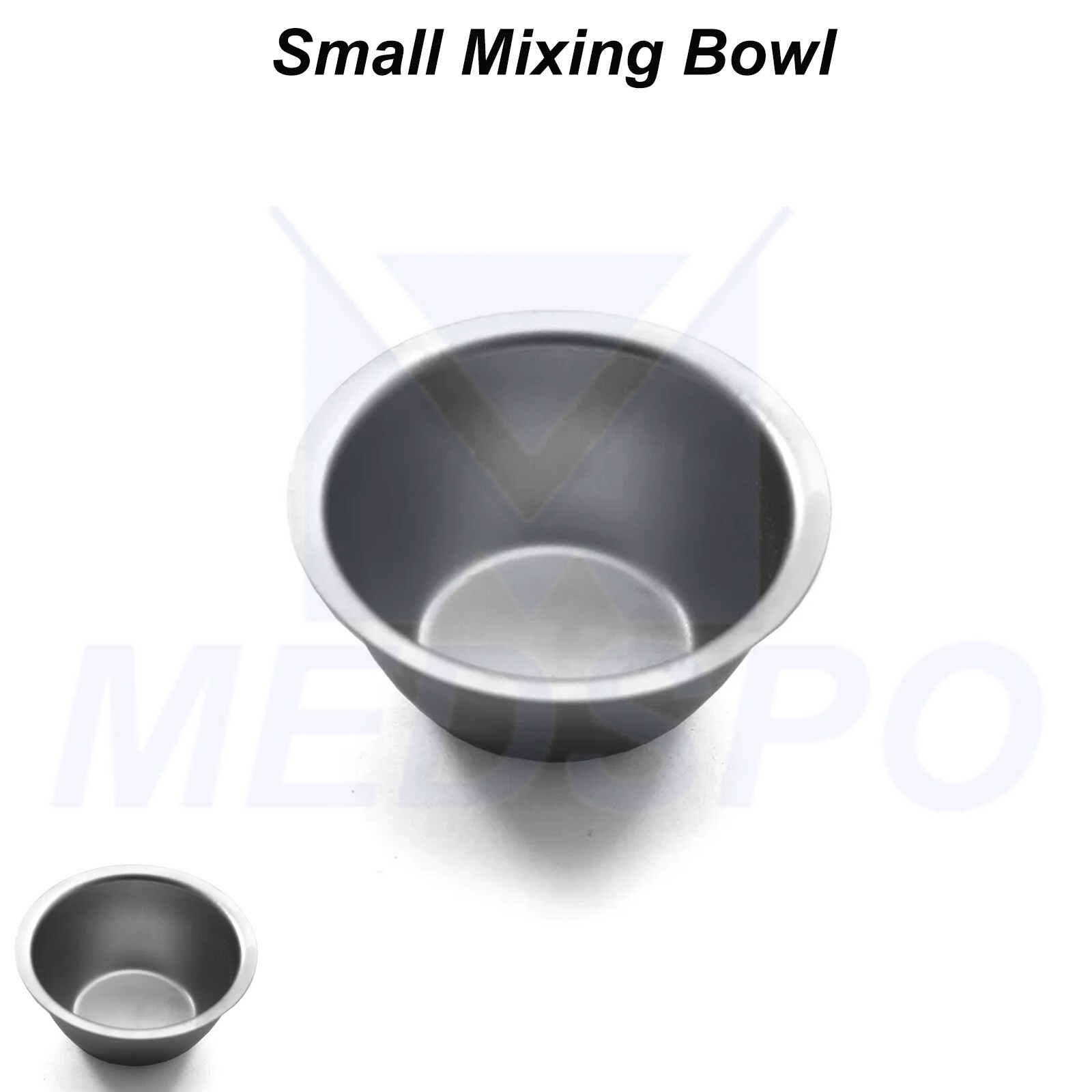 Surgical Laboratory Cement Mixing Bowl Dental Implant Stainless Steel 3PCS Cup