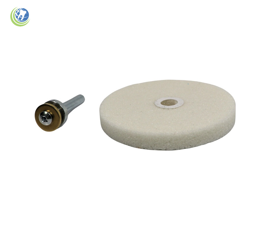 Keystone White Acrylic Knock Down Wheel 3″ X 3/8″ (76 x 9.5 mm) W or W/out Chuck