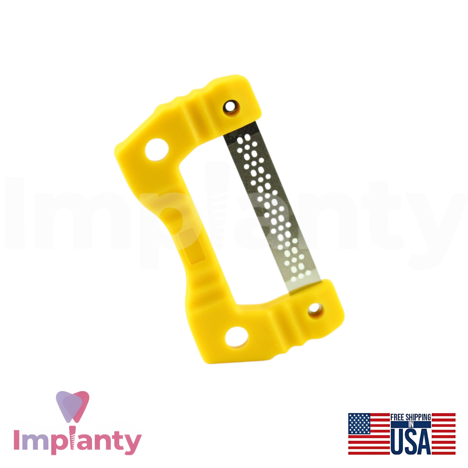 MDT Mini IPR Strips Set One Sided Diamond Coated Contouring Stainless Steel Tool