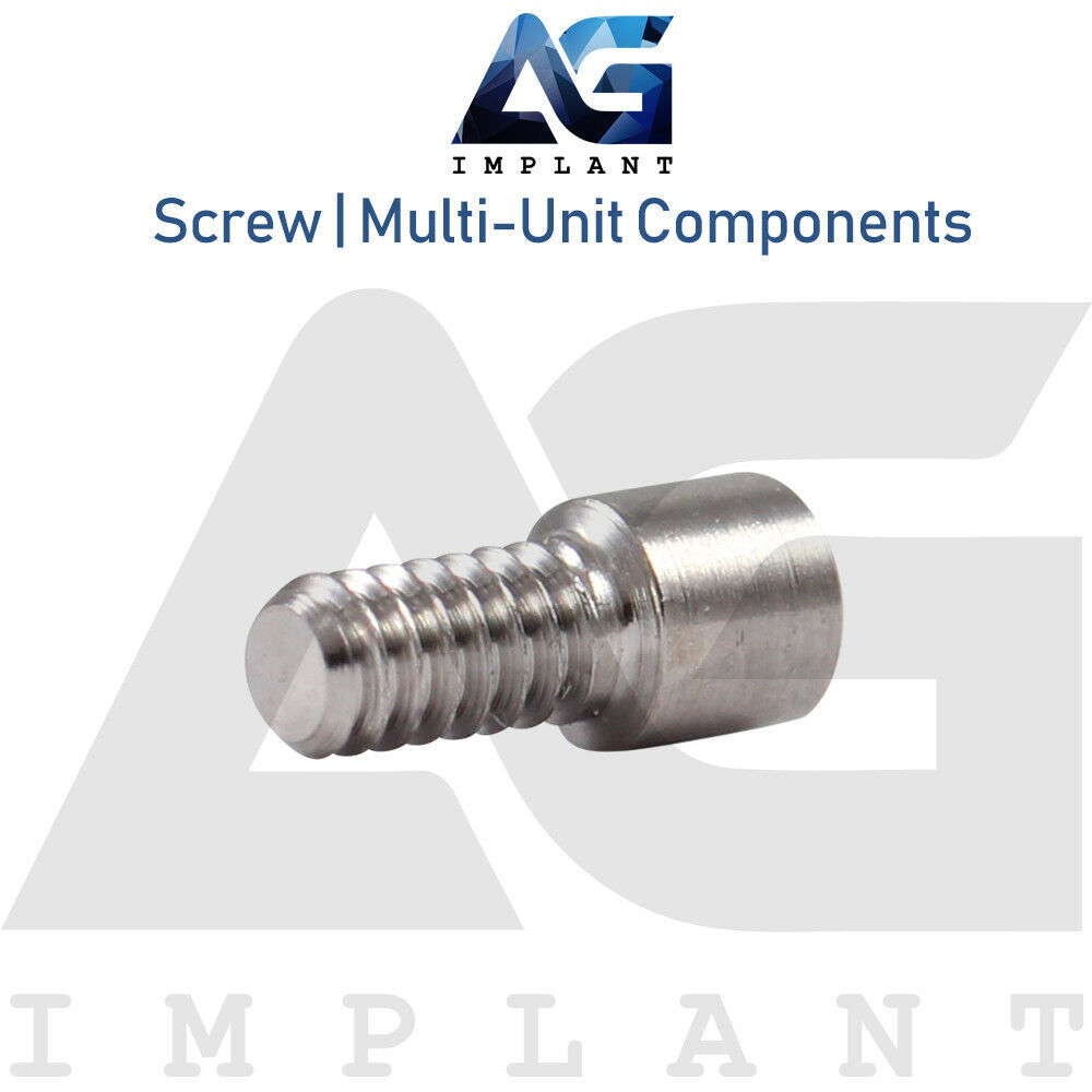 Angular Multi Unit Prosthetic System 17° Conical Connection RP Titanium Set