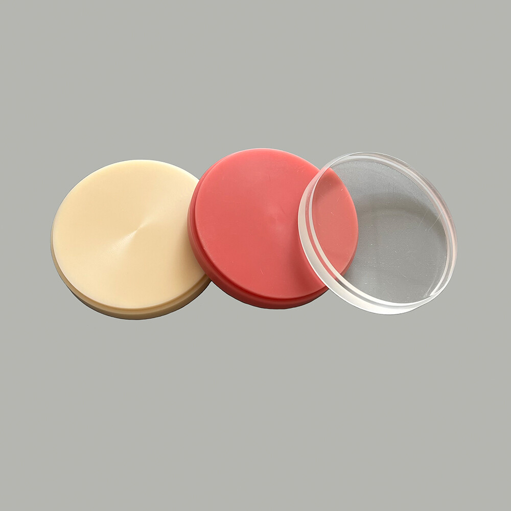 5pcs Dental Monolayer Pmma Blank A1 A2 A3 PMMA Disk Blanks for CAD/CAM System