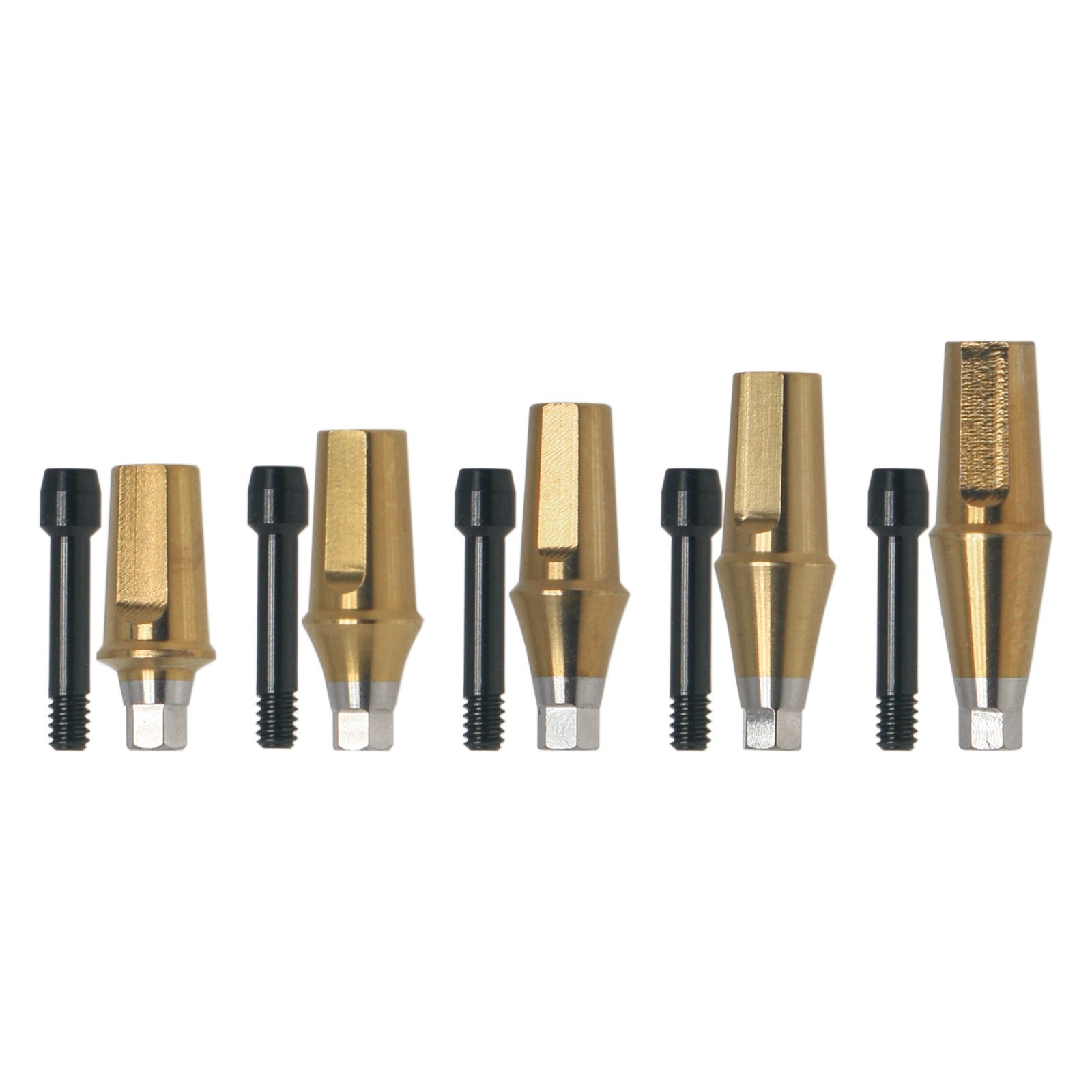 US Dental Mini Straight Titanium Abutment Transfer Abutment Fit Osstem Hiossen