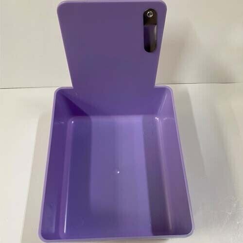 Lavender Dental Lab Pan w/ Stainless Steel Clip 20pk 7″ x 5¾” x 2½” Made in USA