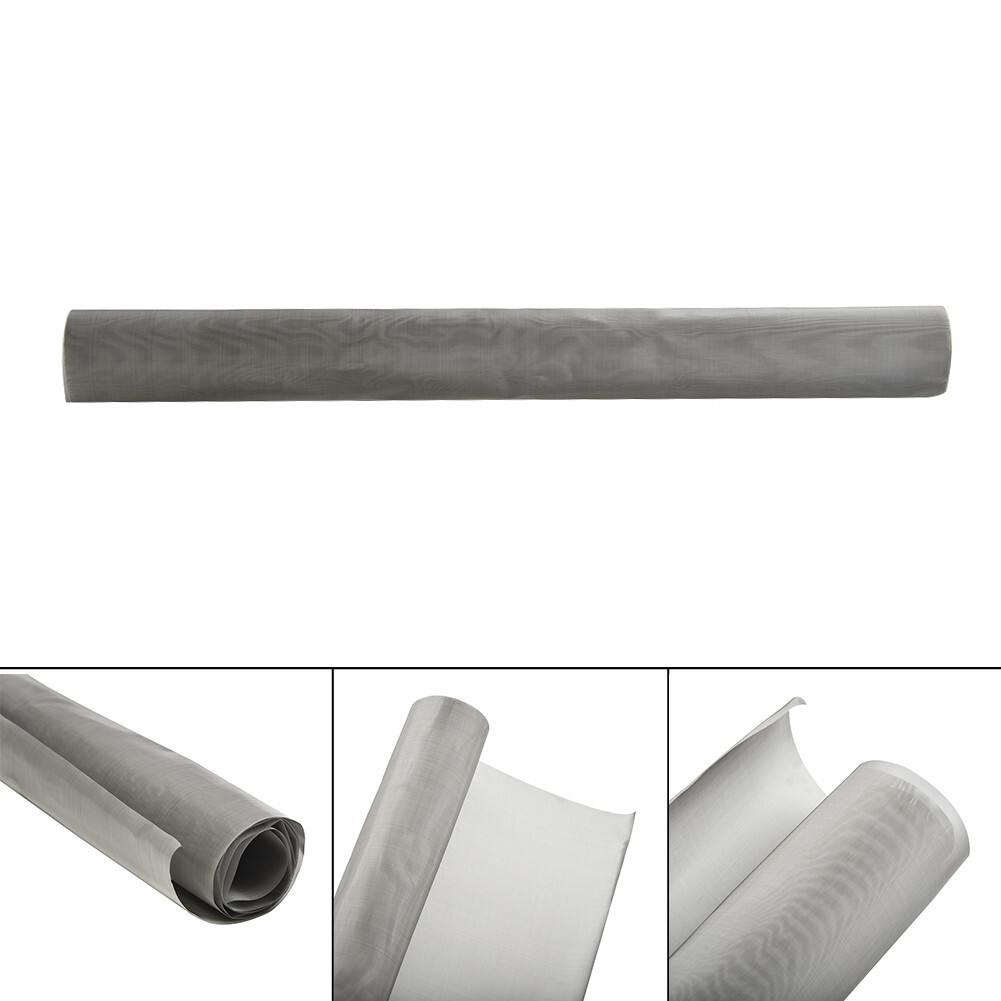 200 Mesh 75-Micron 304 Stainless-Steel Dry Ice Filtration Screen 12x24in