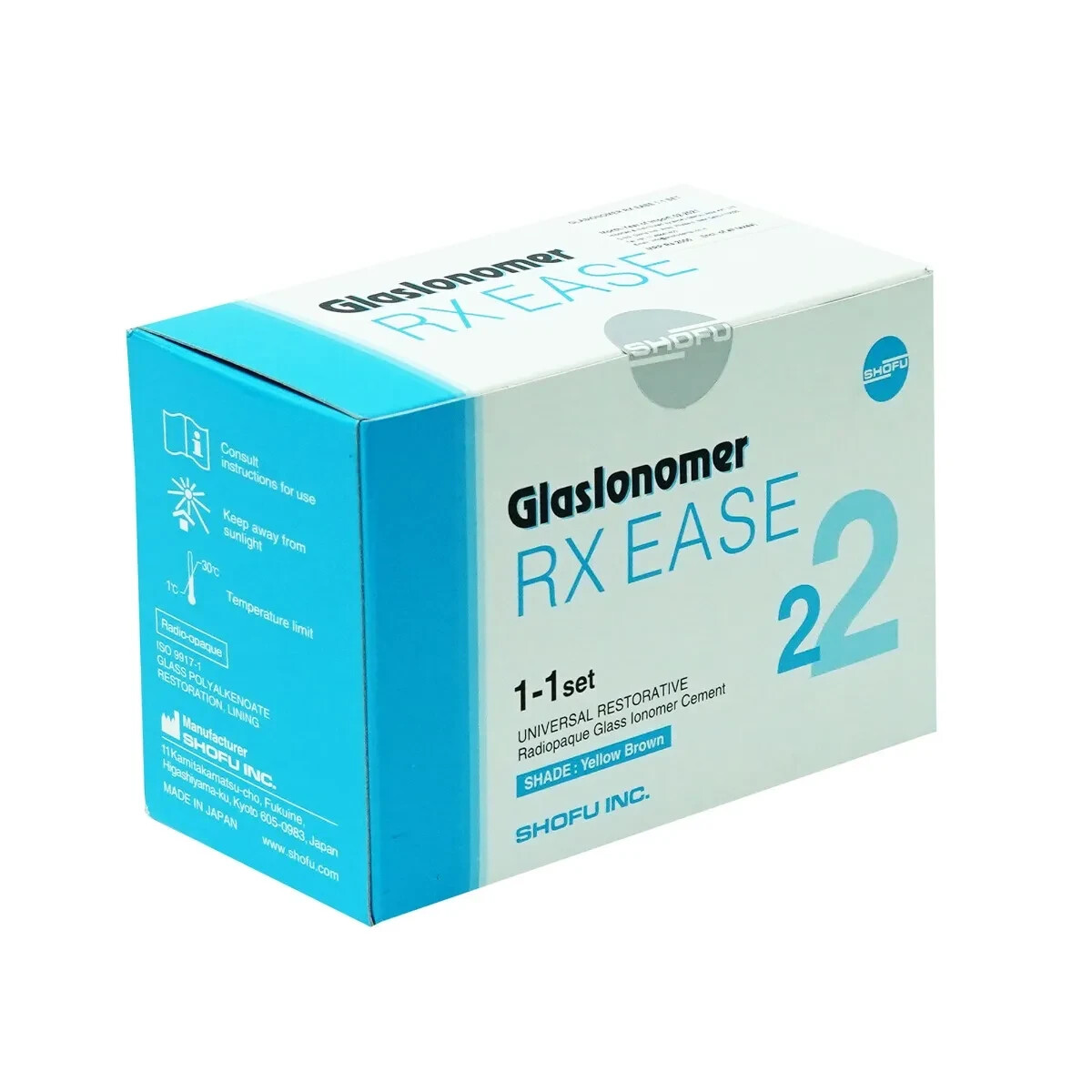 Shofu Glasionomer RX Ease Set GIC same as picture expactdite shipping