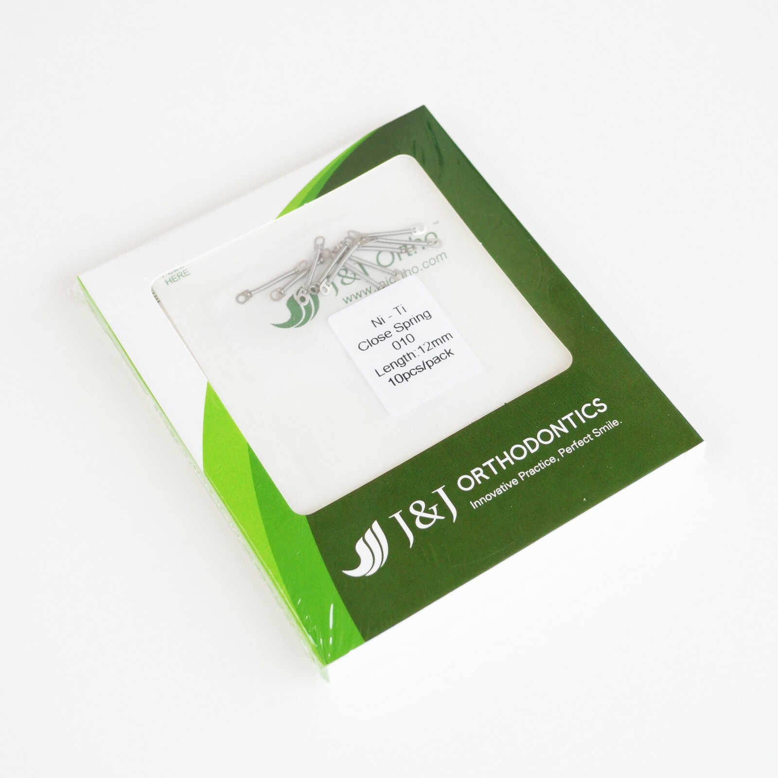10 x Packs J&J Ortho™ Dental Orthodontic NiTi Springs Closed Coil (10pcs x 10)