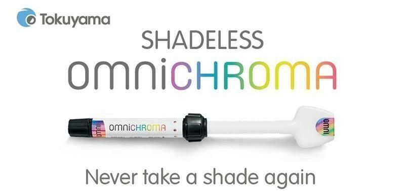 Tokuyama Omnichroma 1 Shade Resin Based Restorative Composite 4gm Free II Ship