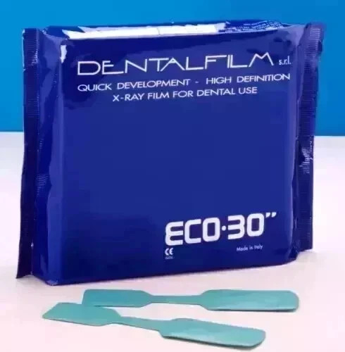Dental Film Eco-30 Self Developing X-Ray Film 50pcs 03/ 2027 USA TARIIF PAID FS
