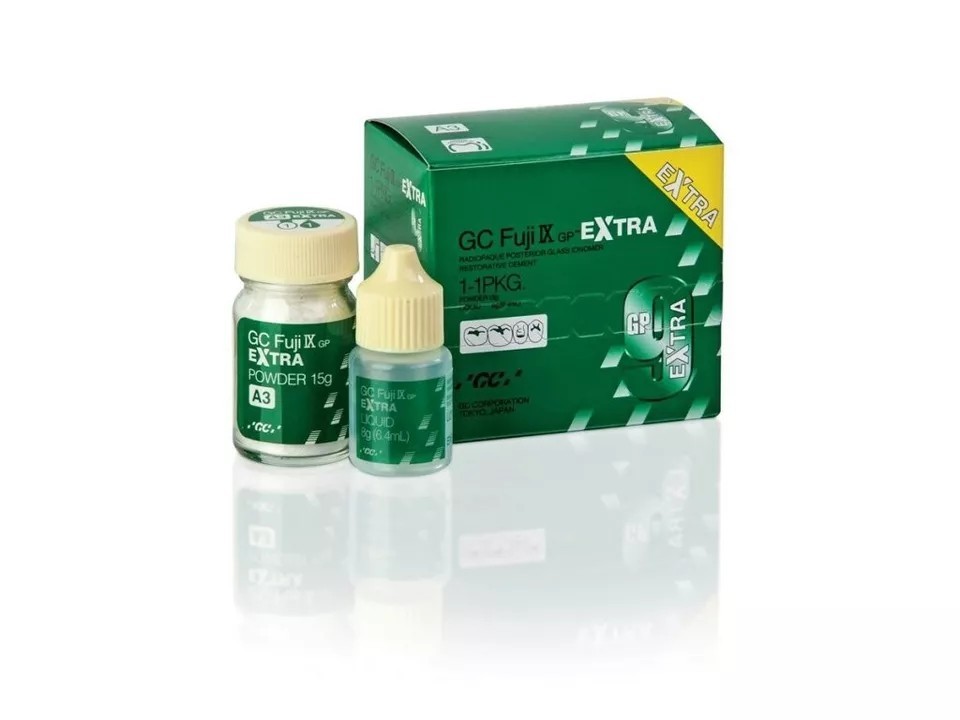 GC Fuji 9 Extra Gold Lable High Strength Glass Ionomer Posterior Restorative!