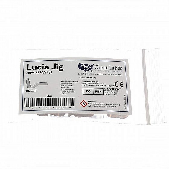 Lucia Jig Measurement Guide for Center Ratio Registration and Bite Position