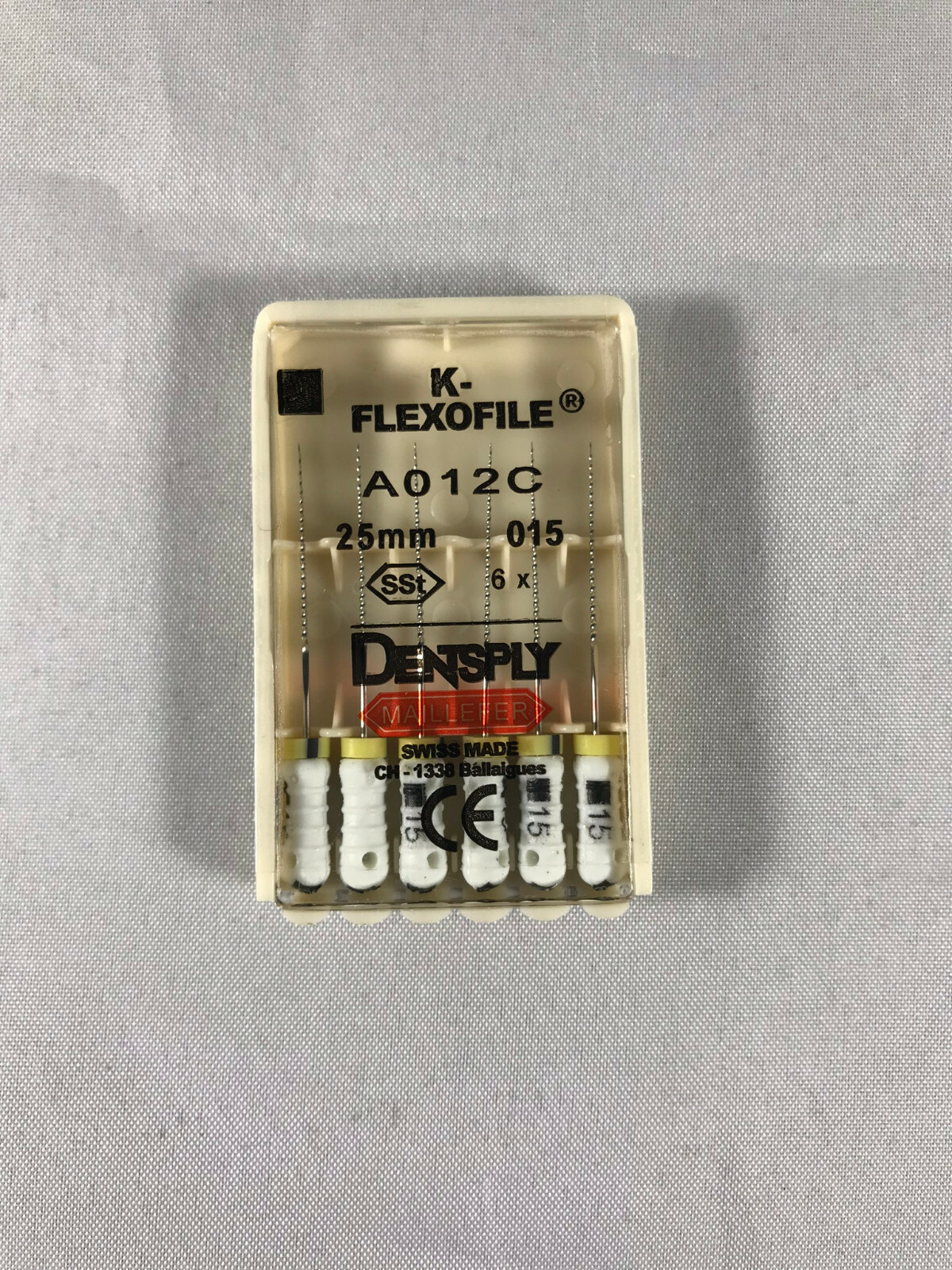 Dentsply Maillefer K-Flexo SS file Endodontic 25mm All sizes 30 files/pk