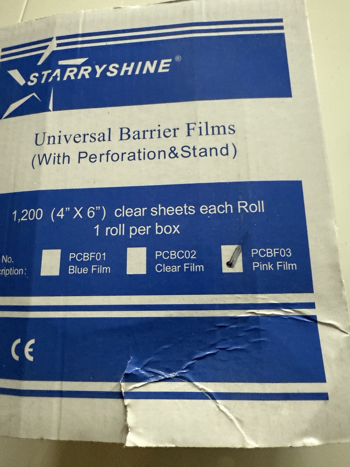 Barrier Film – Medical Grade, Perforated Rolls in Box